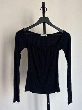Joah Brown square neck long sleeve s/m